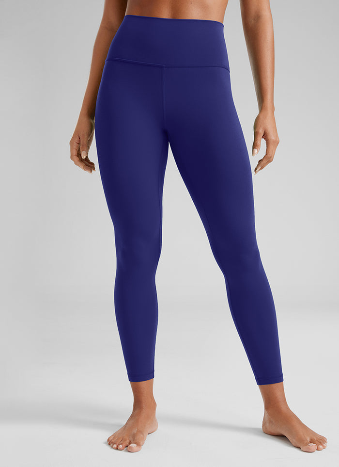 CRZ YOGA Women's Yoga Lounge High Rise Butterluxe Yoga Leggings 25'' Larkspur Blue