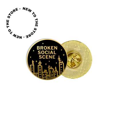 Cityscape Enamel Pin