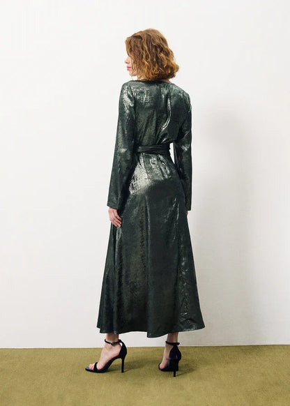 Clarine Long Dress (Green)