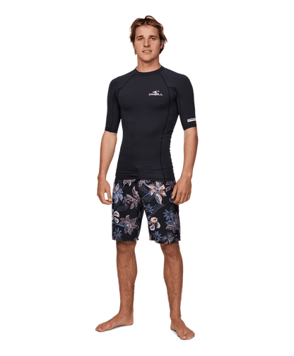 Clean & Mean SS Rash Guard - Black