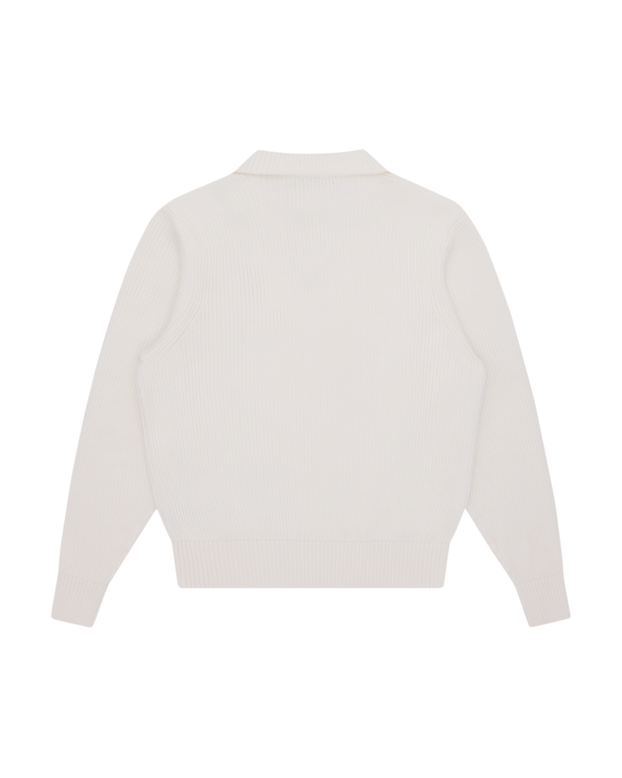 Clubhouse Knitted Collared Jumper