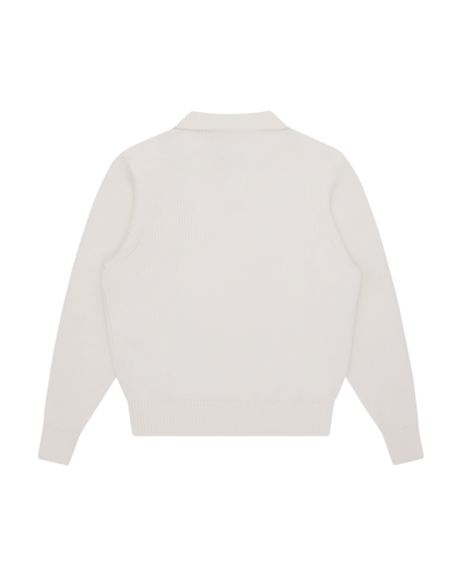 Clubhouse Knitted Collared Jumper