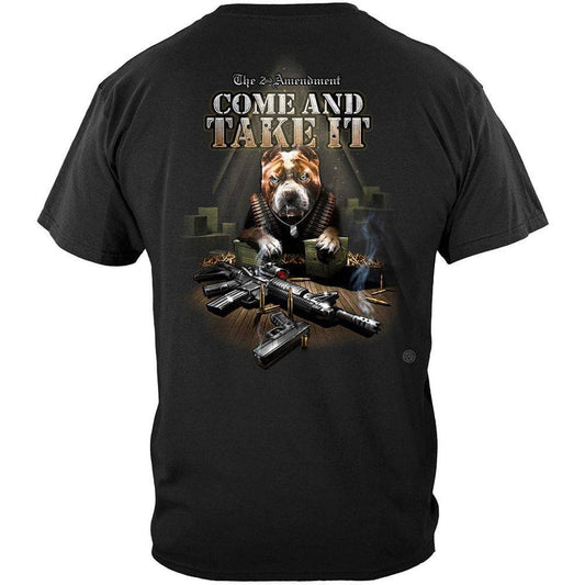 Come Take It Pit Bull Shirt: Proudly printed in the USA
100% satisfaction guaranteed
High definition print
In business since