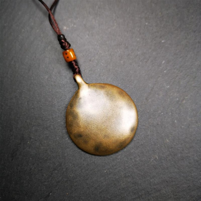 Copper Melong 1.77" - Tibetan Buddhist art, view 4
