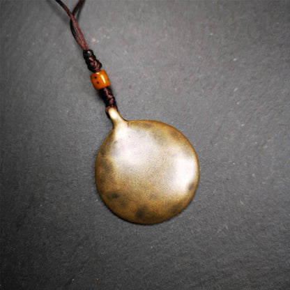 Copper Melong 1.77" - Tibetan Buddhist art, view 4