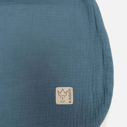 Cotton Muslin Levi Sleeping Bag - Agean Blue