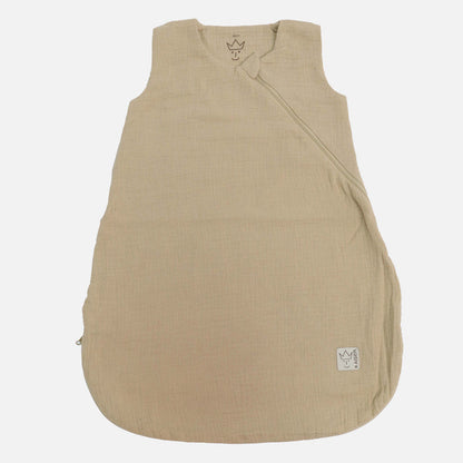 Cotton Muslin Levi Sleeping Bag - Latte