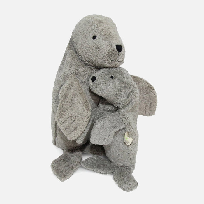 Cotton Small Seal - Grey