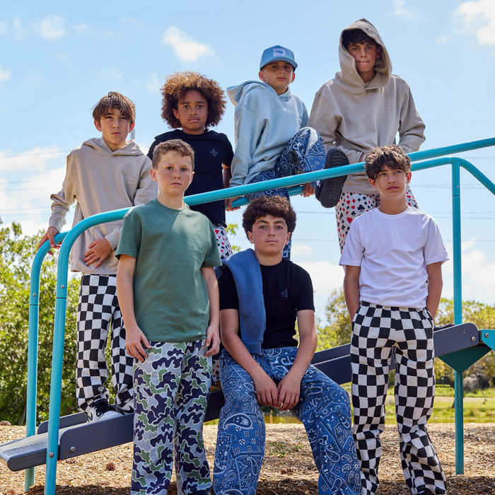 COZY LOUNGE PANTS-NAVY CAMO