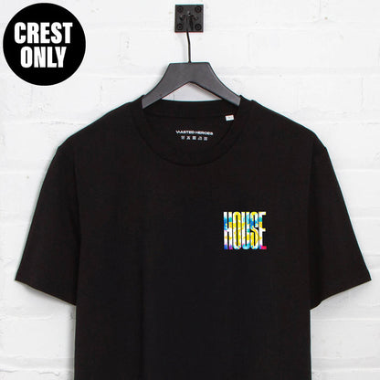Crest Flow Higher House - Tshirt - Black