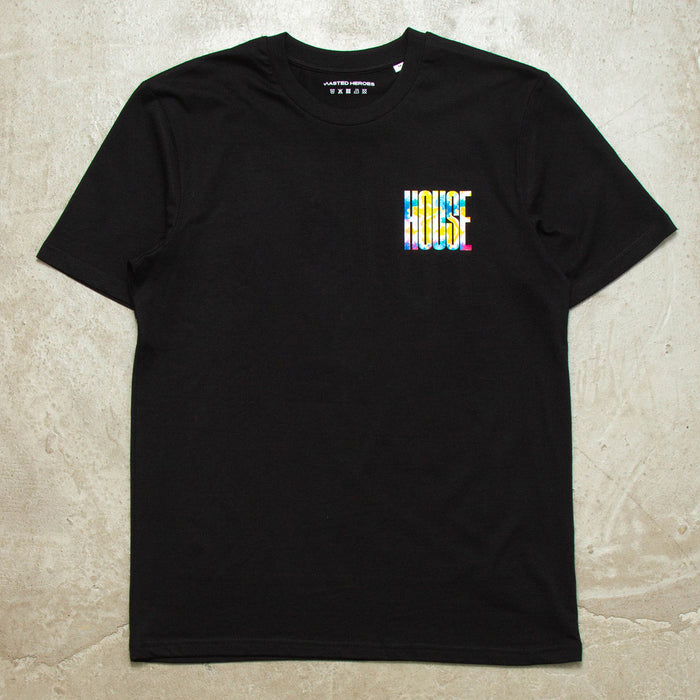 Crest Flow Higher House - Tshirt - Black