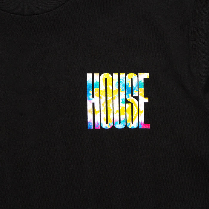 Crest Flow Higher House - Tshirt - Black