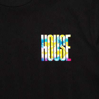 Crest Flow Higher House - Tshirt - Black