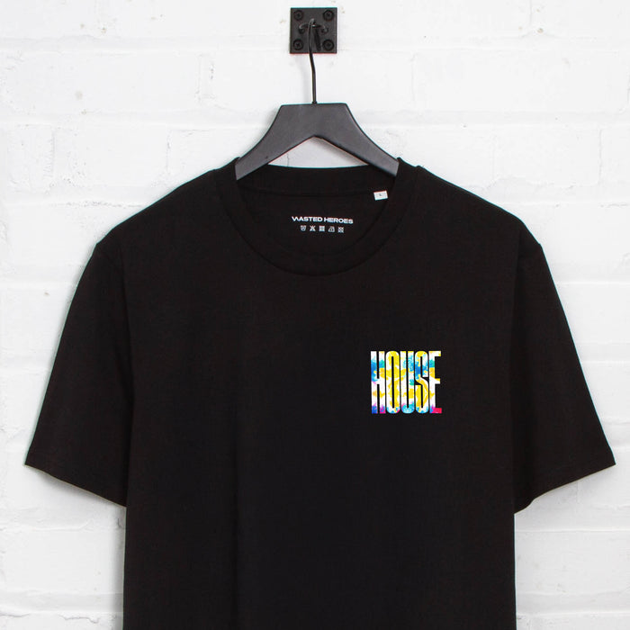 Crest Flow Higher House - Tshirt - Black