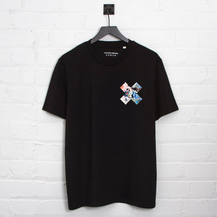 Crest Smiley 1 X Imprint - Tshirt - Black