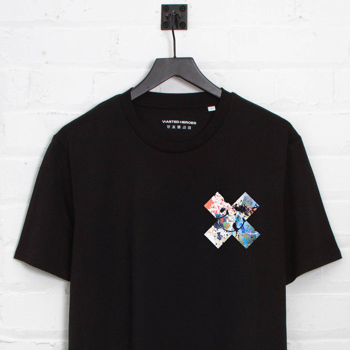 Crest Smiley 1 X Imprint - Tshirt - Black