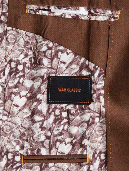 The Everly Brown Blazer Wam Denim