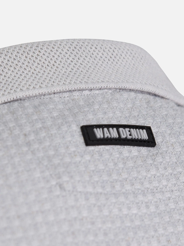The Linus Grey Polo Wam Denim