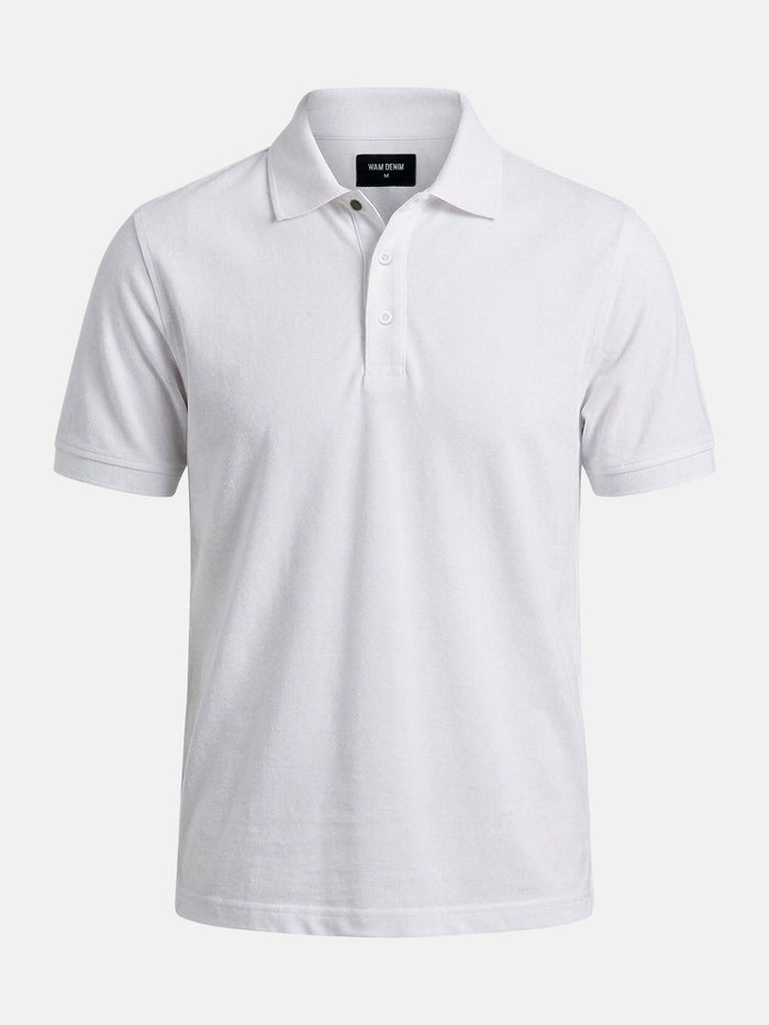 De Lurian Off White Polo