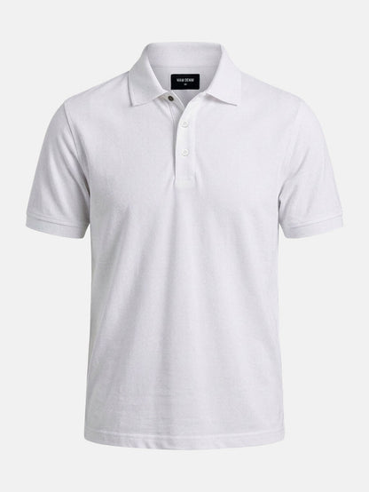De Lurian Off White Polo
