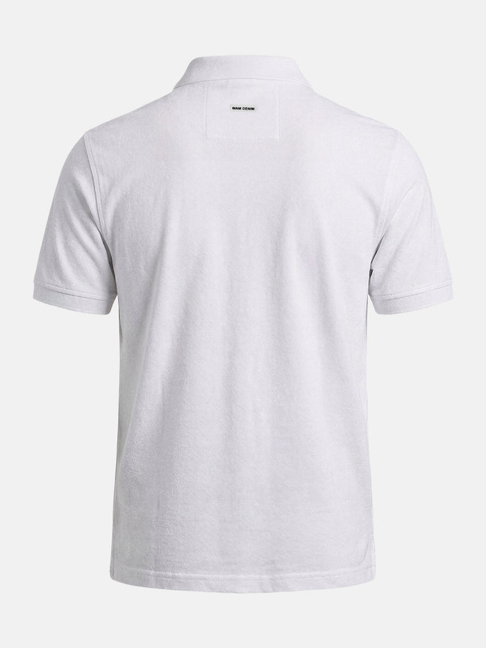 De Lurian Off White Polo