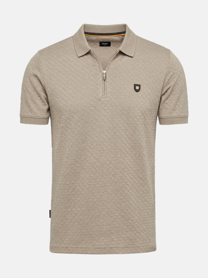 De Navor Donkerbeige Polo