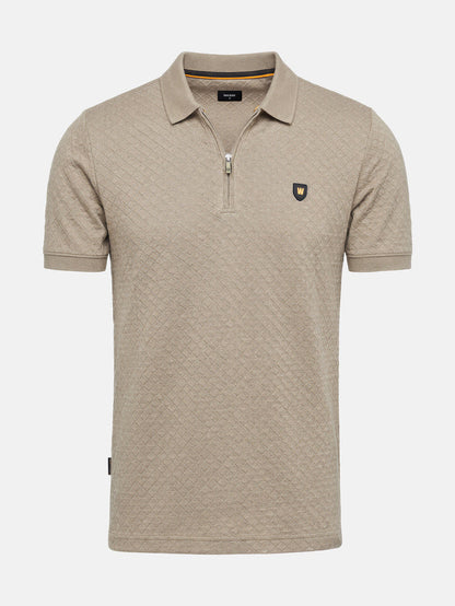 De Navor Donkerbeige Polo