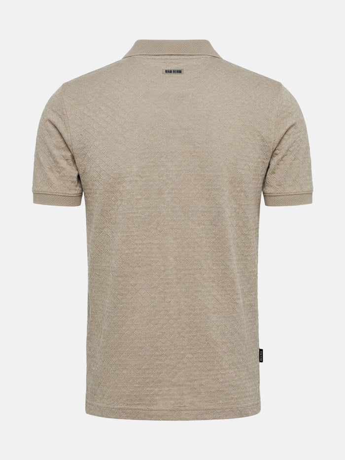 De Navor Donkerbeige Polo