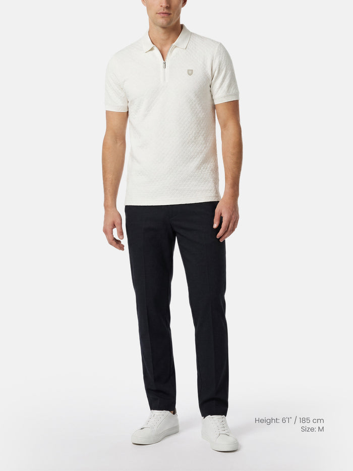 De Navor Off White Polo