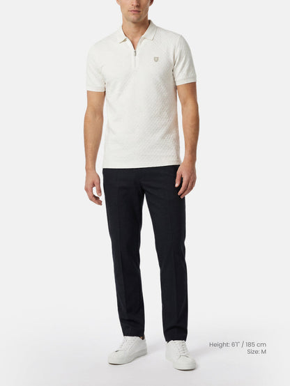 De Navor Off White Polo