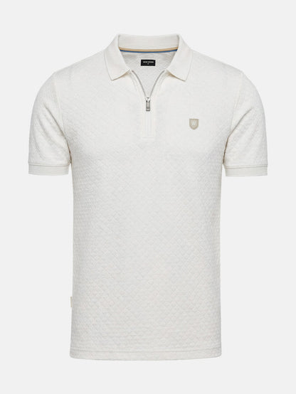 De Navor Off White Polo