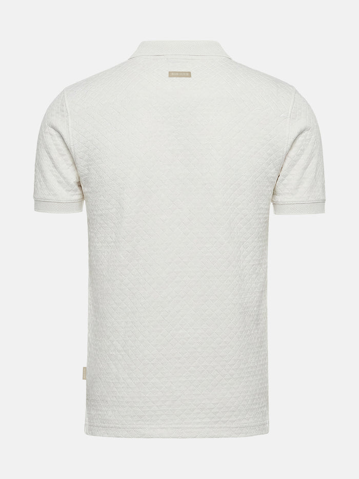 De Navor Off White Polo