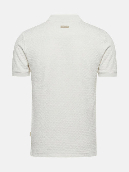 De Navor Off White Polo