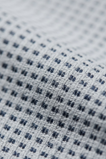 Oxlen Blue – Fabric Detail