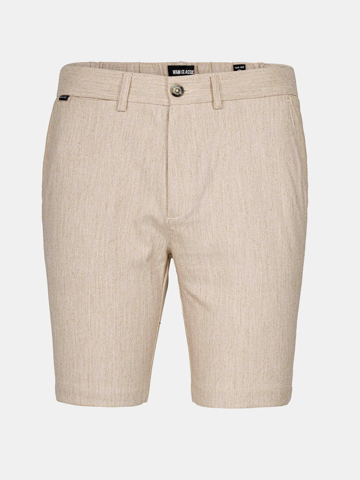 The Rowan Beige Shorts WAM DENIM