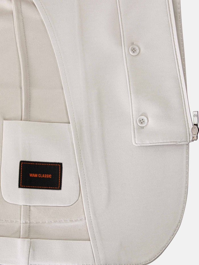 The Warren Light Grey Blazer Wam Denim
