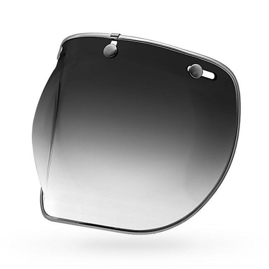Deluxe Bubble Shield Wayfarer Smoke: Go full retro style with a variety of 3-Snap Bubble Shield options