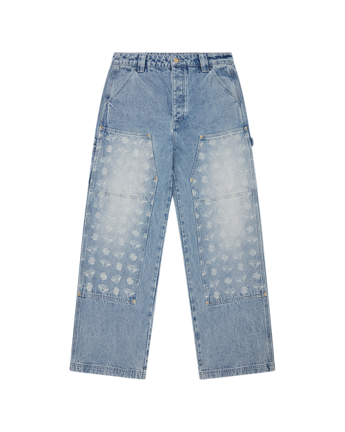 Diamonds & Dollars Denim Carpenter Pant