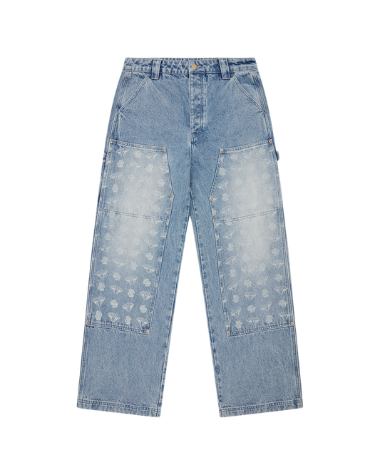 Diamonds & Dollars Denim Carpenter Pant