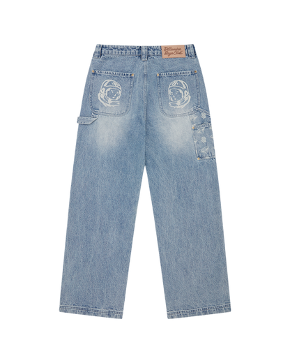 Diamonds & Dollars Denim Carpenter Pant