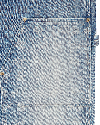 Diamonds & Dollars Denim Carpenter Pant