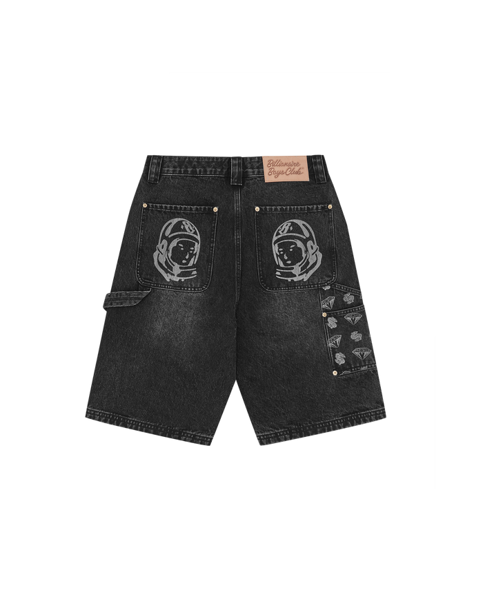 Diamonds & Dollars Denim Carpenter Short