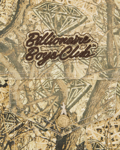 Diamonds & Dollars Tree Camo Trucker Jacket