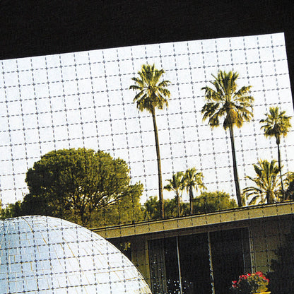 Disco Poolside Trip Front Print - Tshirt - Black