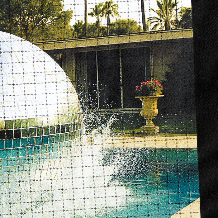 Disco Poolside Trip Front Print - Tshirt - Black