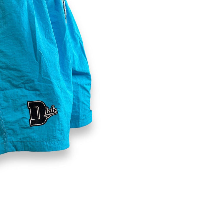DLAB Hybrid Shorts Blue with Dark Green Pocket - DlabStore