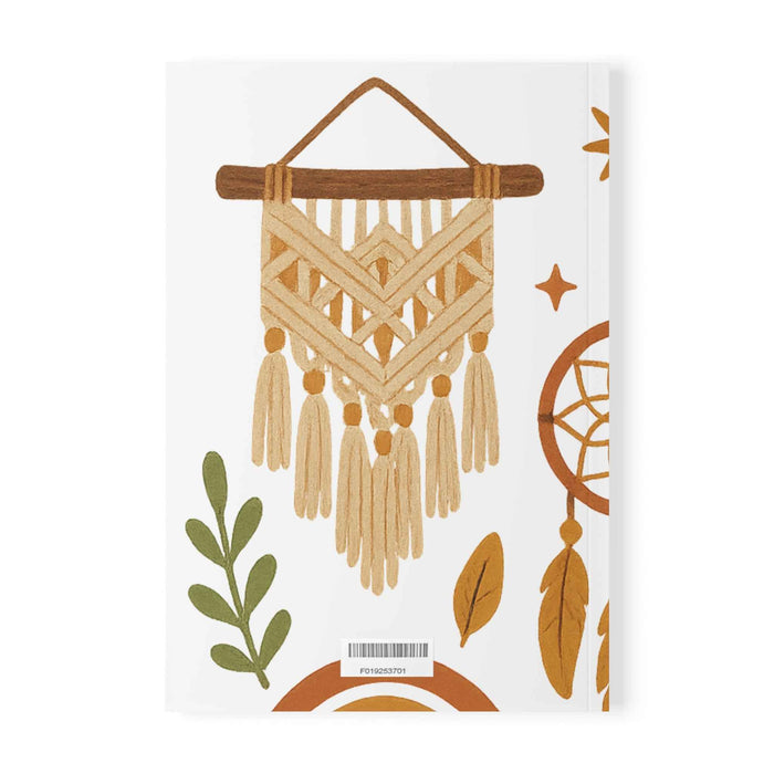 A5 softcover journal with perfect binding and 90gsm lined paper for notes, planning, journaling and thoughtful gifting ideas.