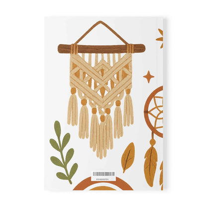 A5 softcover journal with perfect binding and 90gsm lined paper for notes, planning, journaling and thoughtful gifting ideas.