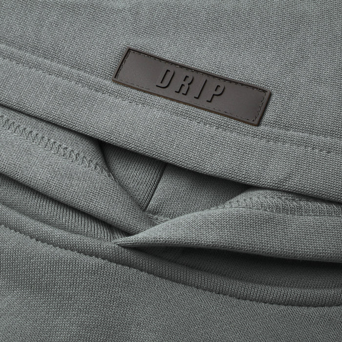 DRIP CORE HOODIE-CHARCOAL