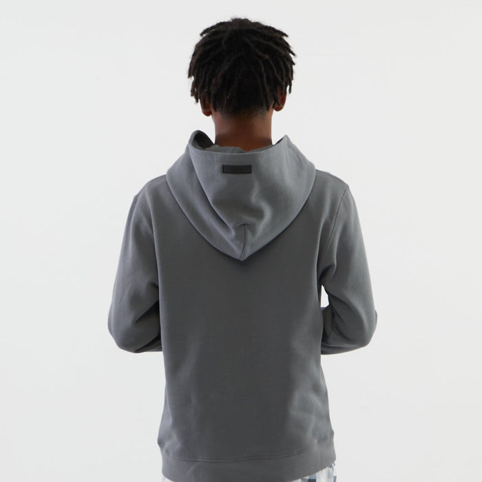DRIP CORE HOODIE-CHARCOAL